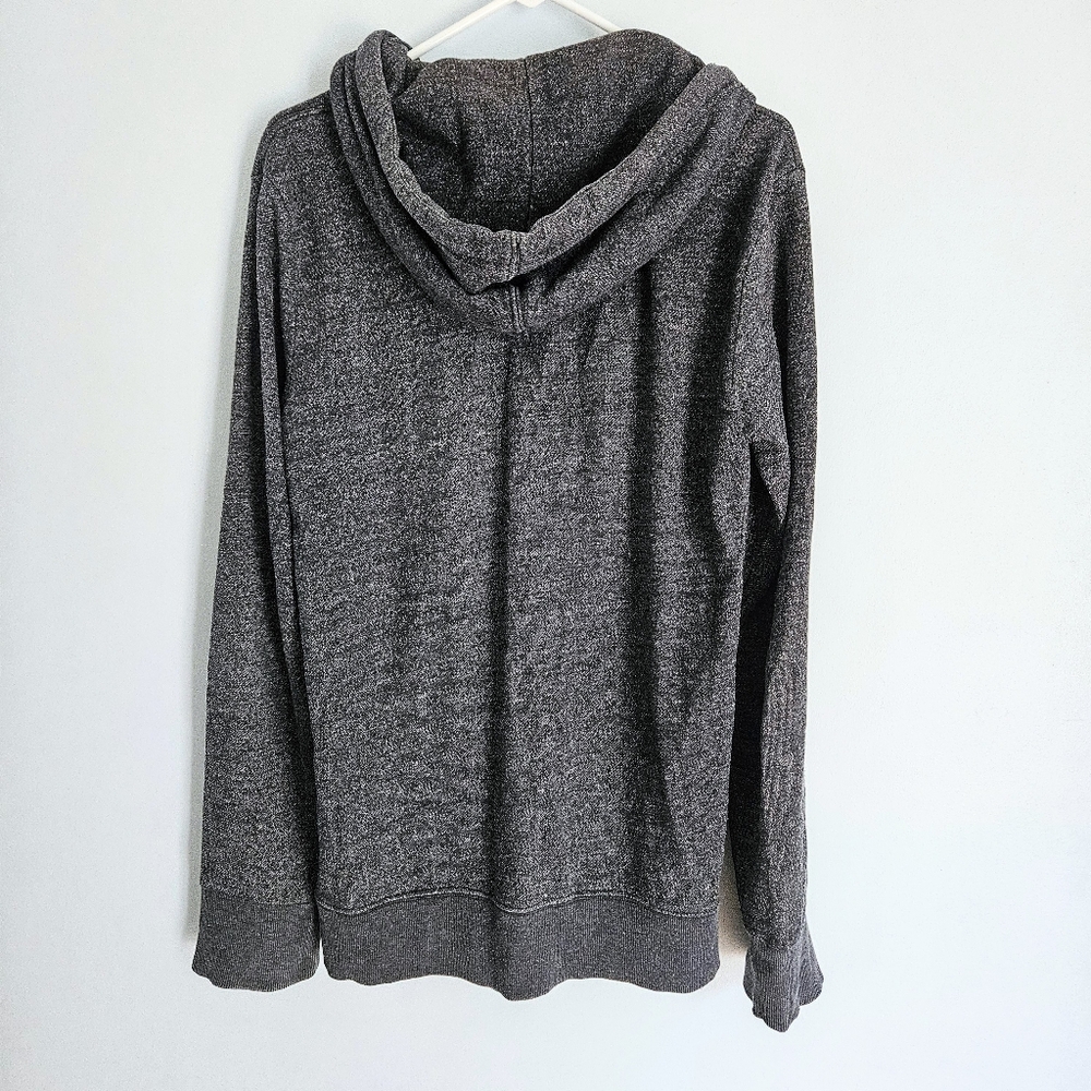 Second to None Distillary Apparel Super Cozy Mens Grey Heather Hoodie Sweatshirt - Picture 7 of 7